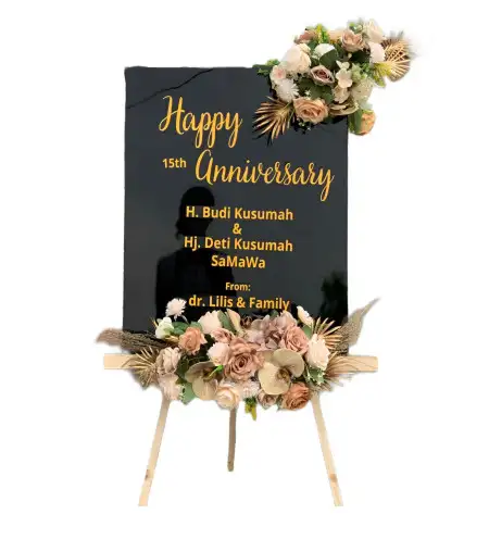 Papan Bunga Akrilik Gugul