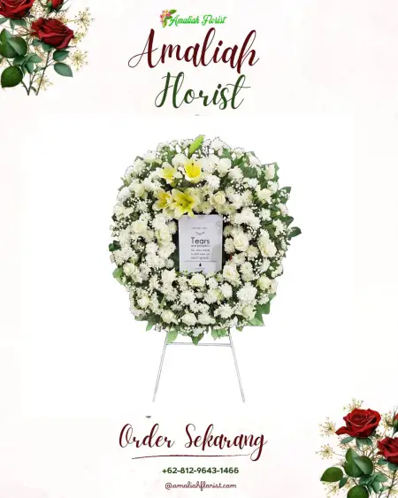 Krans Bunga Duka Gugul